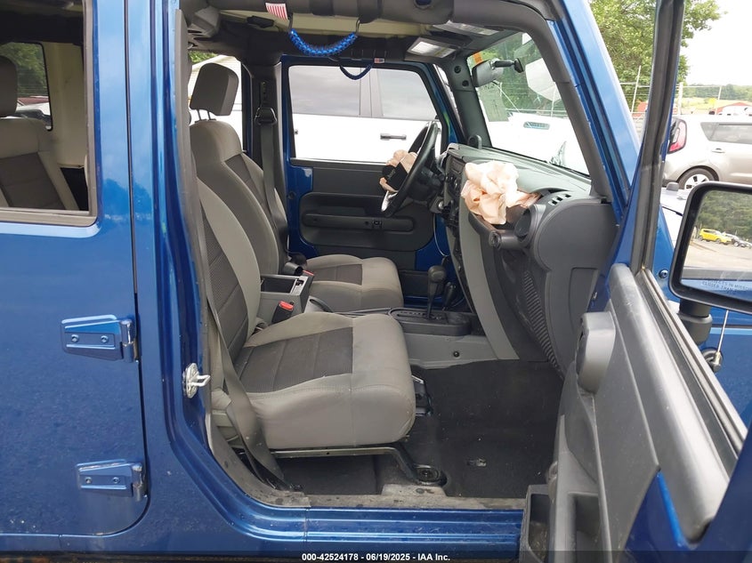 2009 JEEP WRANGLER UNLIMITED VIN: 1J4GA39119L761487