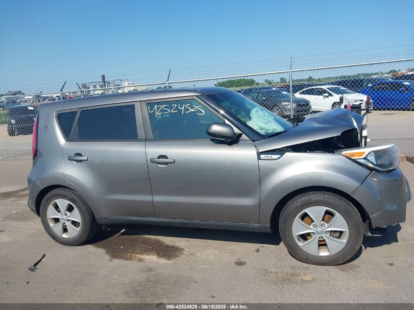 2016 Kia Soul VIN: KNDJN2A27G7325604 Lot: 42524525