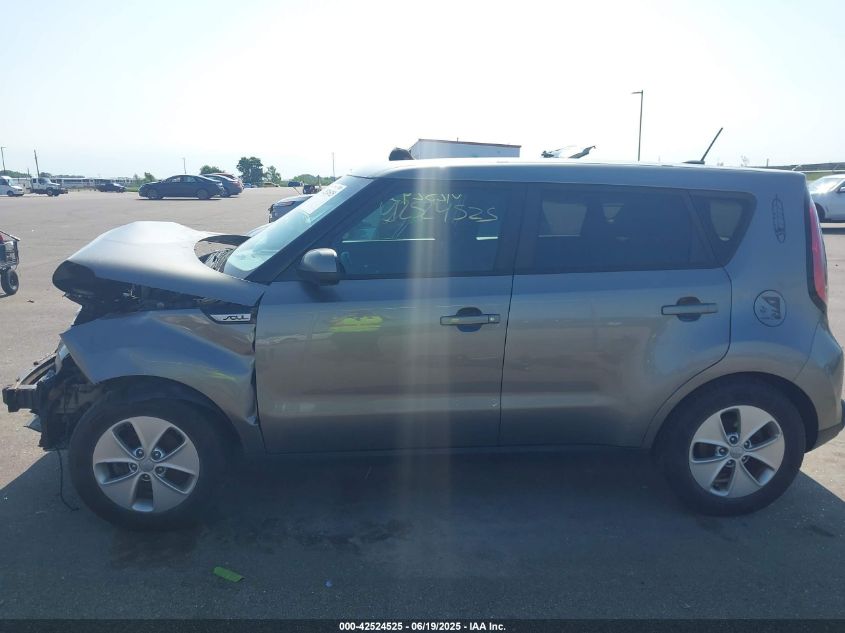 2016 Kia Soul VIN: KNDJN2A27G7325604 Lot: 42524525