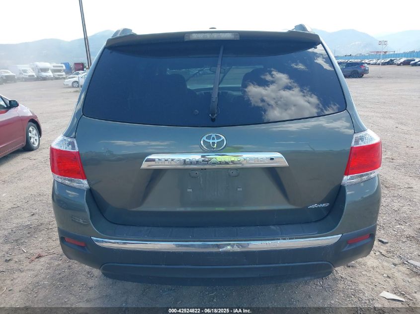 2013 Toyota Highlander Limited V6 VIN: 5TDDK3EH8DS197451 Lot: 42524822