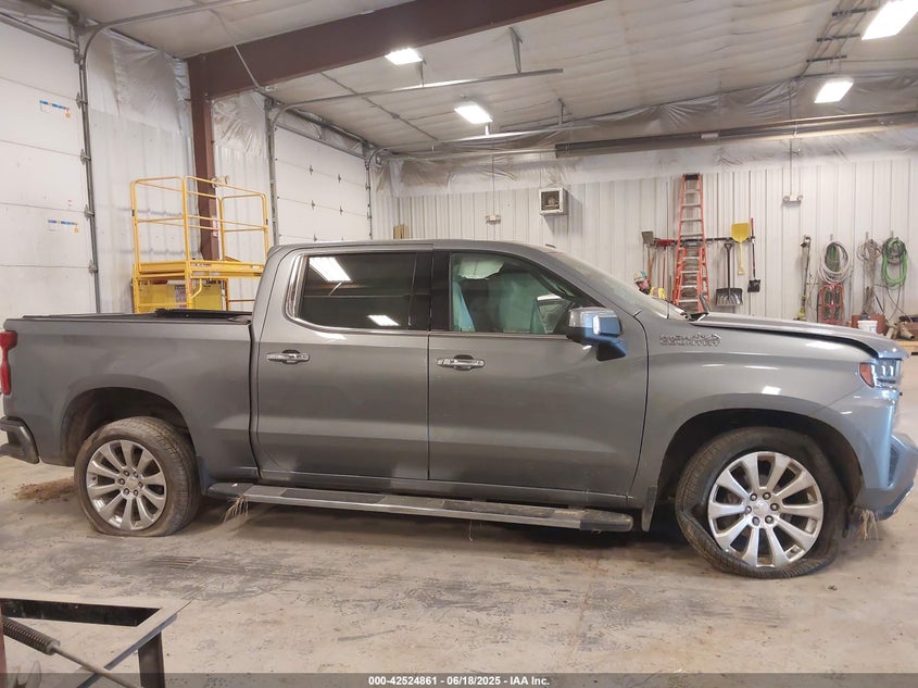 2021 CHEVROLET SILVERADO 1500 4WD  SHORT BED HIGH COUNTRY - 1GCUYHEL9MZ208634