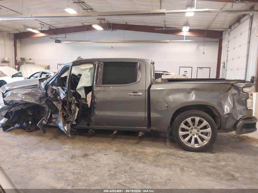 2021 CHEVROLET SILVERADO 1500 4WD  SHORT BED HIGH COUNTRY - 1GCUYHEL9MZ208634