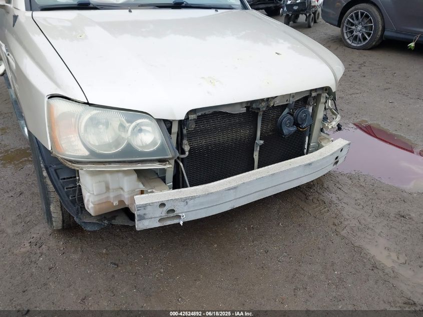 2003 Toyota Highlander V6 VIN: JTEHF21AX30099687 Lot: 42524892