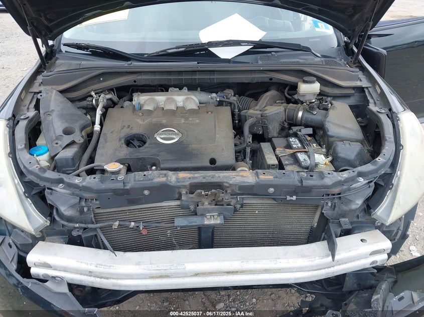 2007 Nissan Murano S VIN: JN8AZ08W07W604578 Lot: 42525037