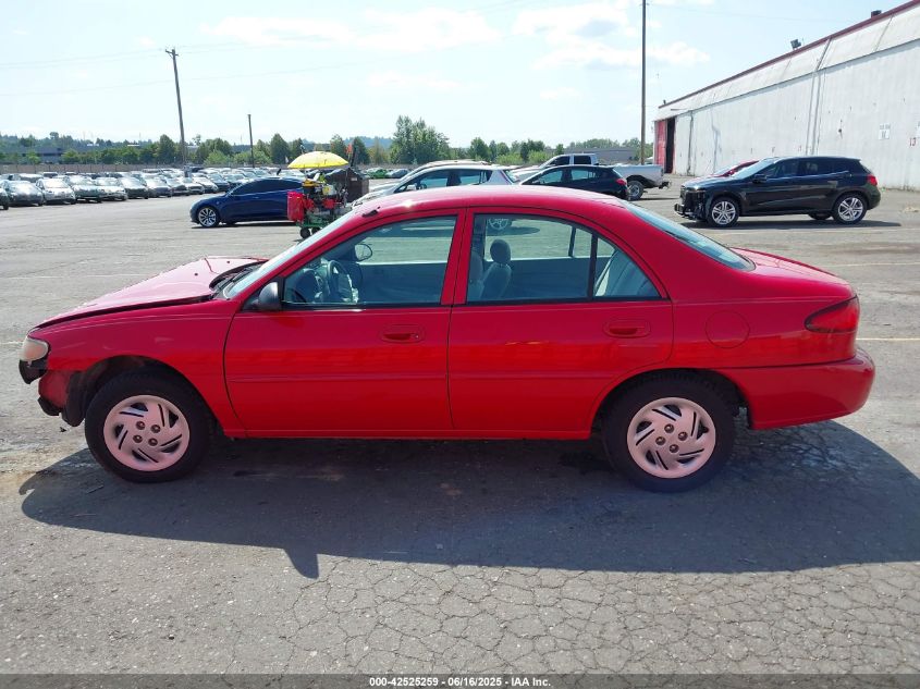 2001 Ford Escort VIN: 3FAFP13P61R187496 Lot: 42525259