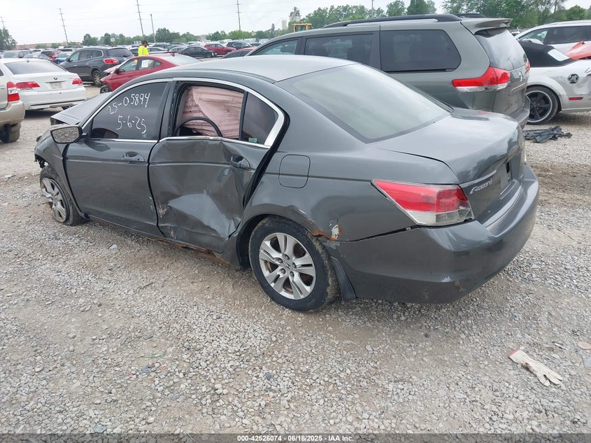 2008 HONDA ACCORD SDN VIN: JHMCP26738C002889
