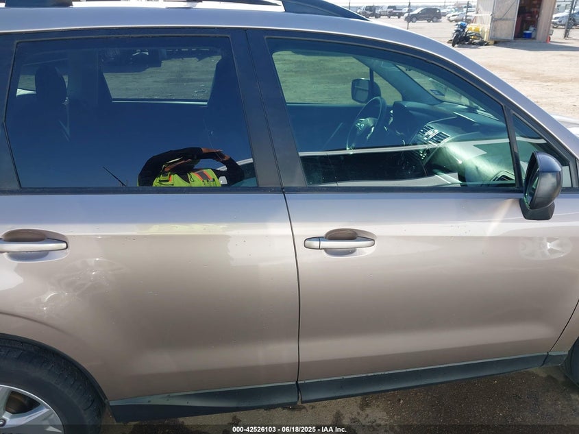 2015 SUBARU FORESTER 2.5I - JF2SJABC4FH537825