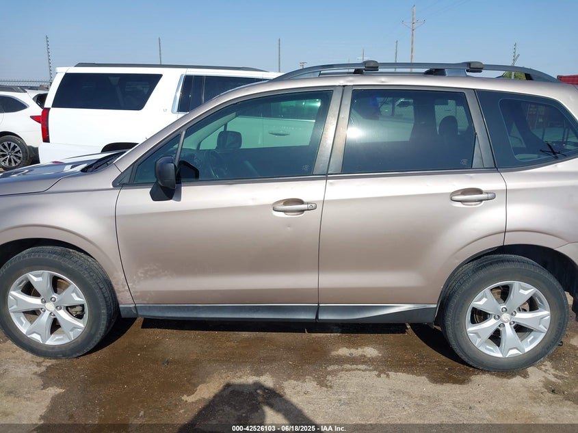 2015 SUBARU FORESTER 2.5I - JF2SJABC4FH537825