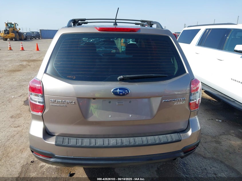 2015 SUBARU FORESTER 2.5I - JF2SJABC4FH537825