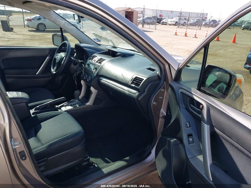 2015 SUBARU FORESTER 2.5I - JF2SJABC4FH537825