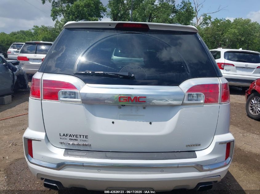 2017 GMC Terrain Denali VIN: 2GKFLVE30H6214611 Lot: 42526123