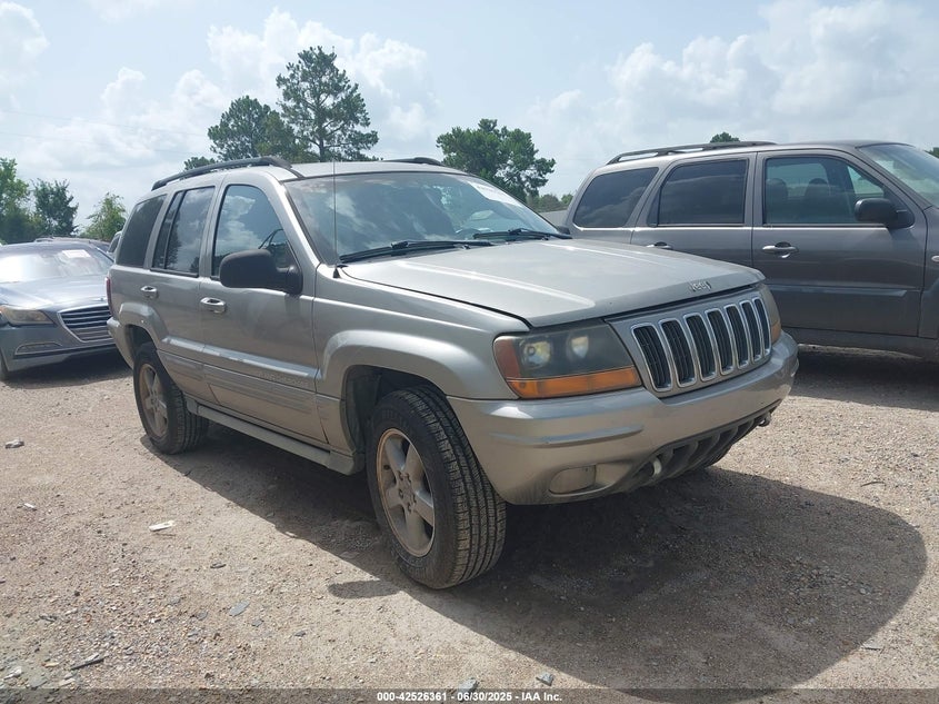 1J8GW68J02C189045 2002 Jeep Grand Cherokee Overland auction photo 1