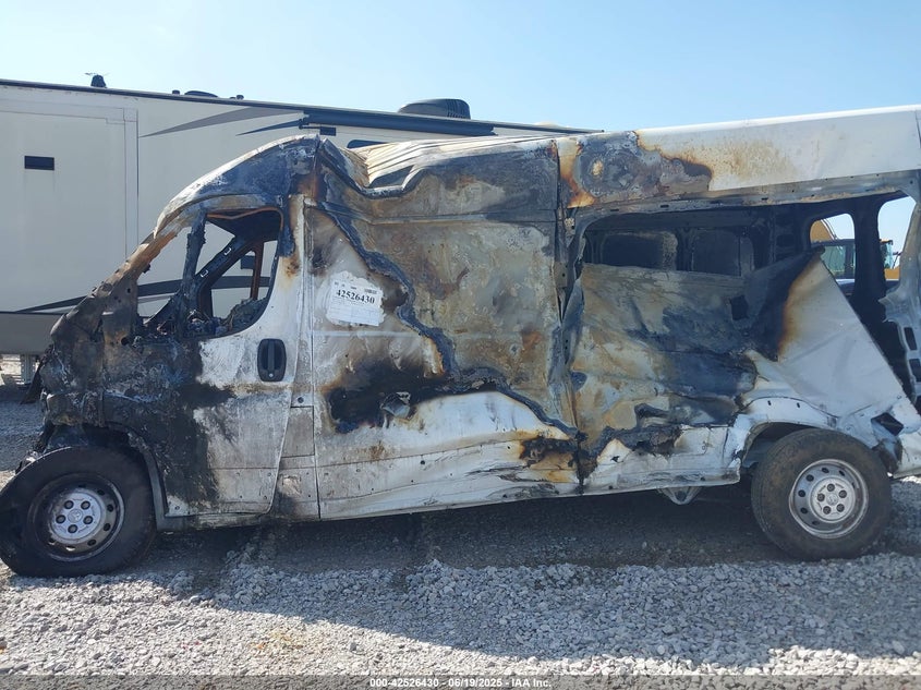 2021 Ram Promaster 2500 High Roof 159 Wb VIN: 3C6LRVDG8ME508177 Lot: 42526430