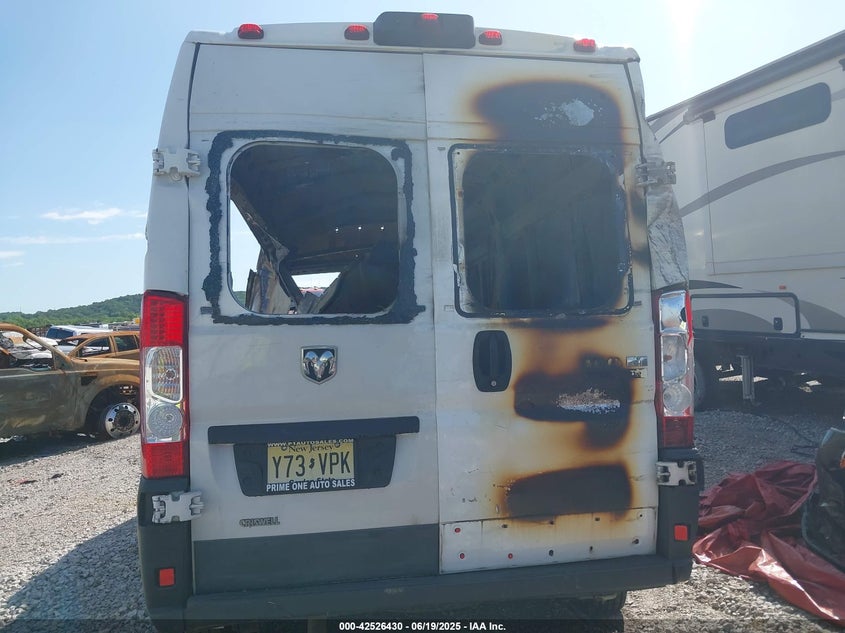 2021 Ram Promaster 2500 High Roof 159 Wb VIN: 3C6LRVDG8ME508177 Lot: 42526430