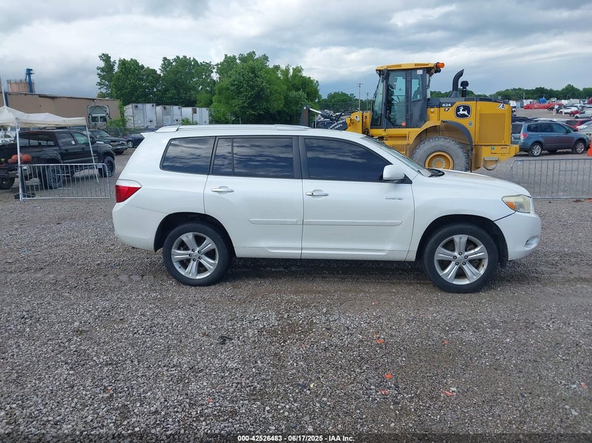2008 Toyota Highlander Limited VIN: JTEES42A082078660 Lot: 42526483