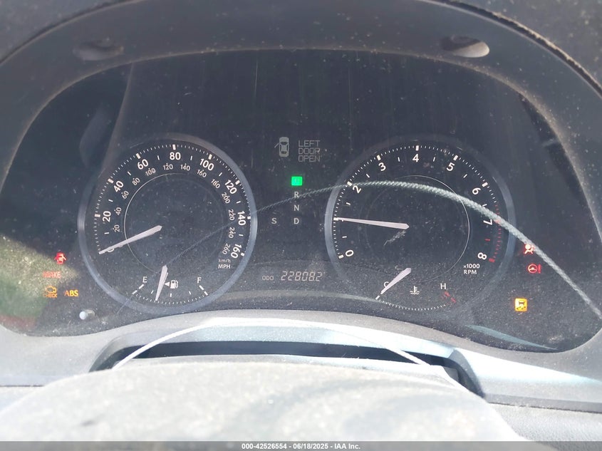 2010 LEXUS IS VIN: JTHFF2C29A2512412