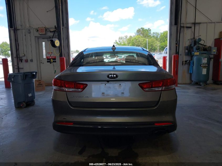 2018 Kia Optima Lx VIN: 5XXGT4L35JG209561 Lot: 42526577