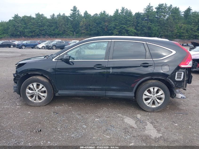 2013 Honda Cr-V Ex-L VIN: 2HKRM4H73DH608995 Lot: 42526942