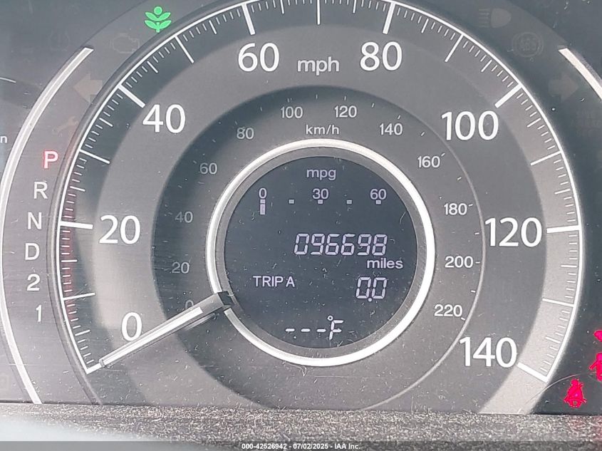 2013 Honda Cr-V Ex-L VIN: 2HKRM4H73DH608995 Lot: 42526942