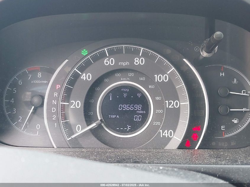 2013 Honda Cr-V Ex-L VIN: 2HKRM4H73DH608995 Lot: 42526942