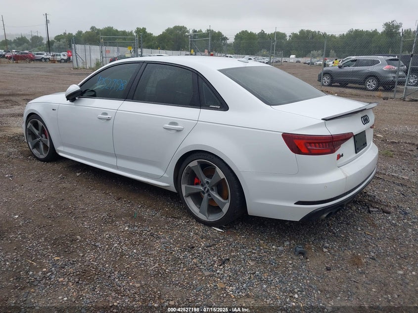 Vin: waub4af44ja136394, lot: 43020006, audi s4 3.0t premium plus 20183