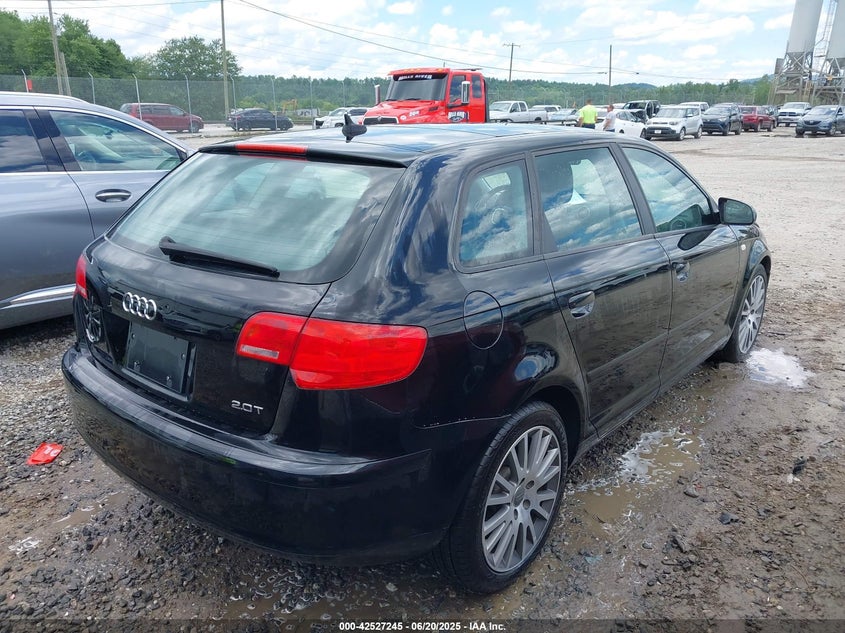 2008 AUDI A3 VIN: WAUNF78P68A117115