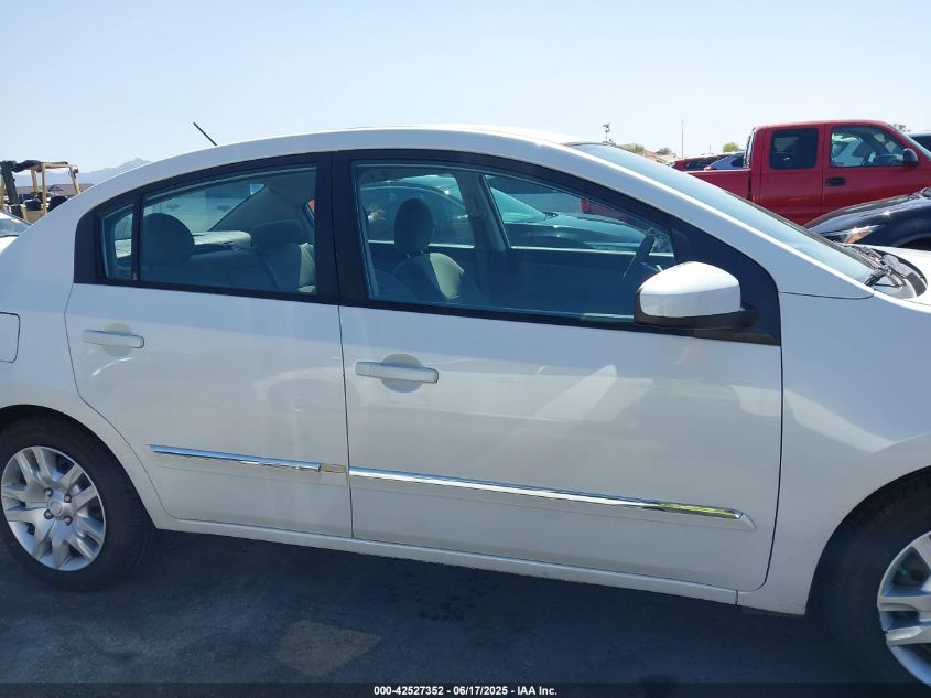 2011 Nissan Sentra 2.0S VIN: 3N1AB6AP7BL714228 Lot: 42527352