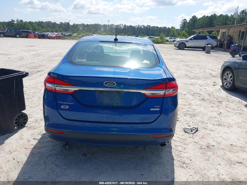 2017 FORD FUSION VIN: 3FA6P0HD9HR118661