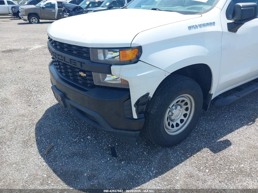 2019 CHEVROLET SILVERADO 1500 WORK TRUCK - 1GCPWAEF8KZ363824