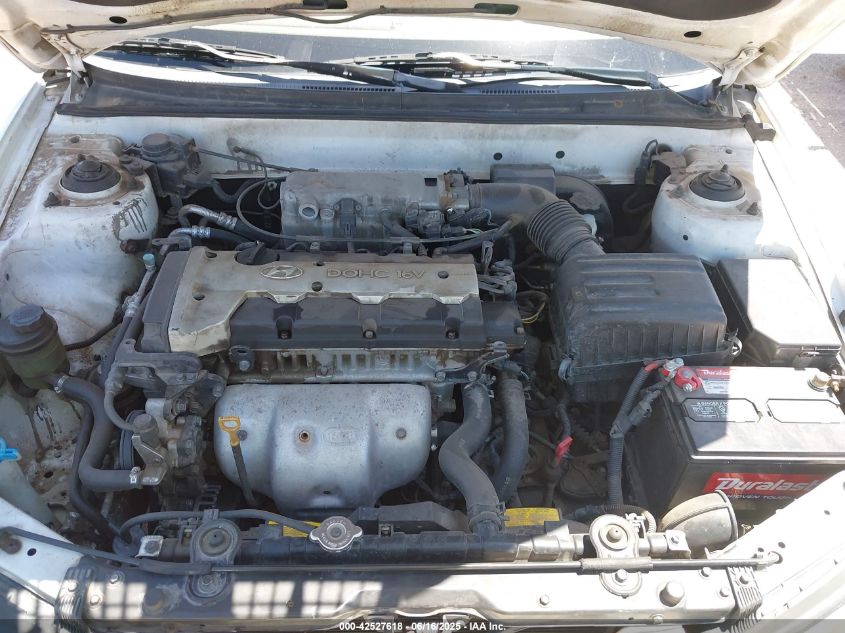 2002 Hyundai Elantra Gls VIN: KMHDN45D32U325576 Lot: 42527618