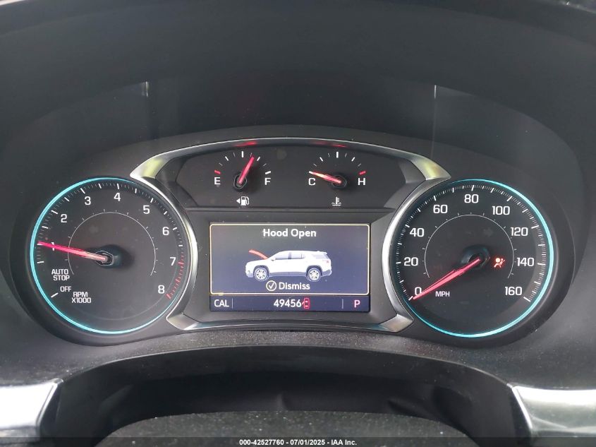 2022 Chevrolet Traverse Fwd Rs VIN: 1GNERJKW1NJ187566 Lot: 42527760