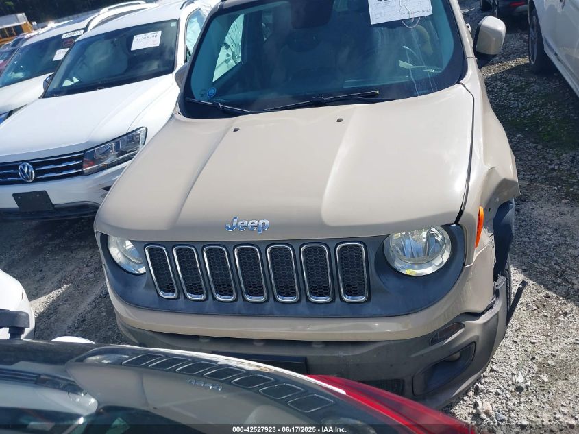 2015 Jeep Renegade Latitude VIN: ZACCJBBT9FPC05106 Lot: 42527923