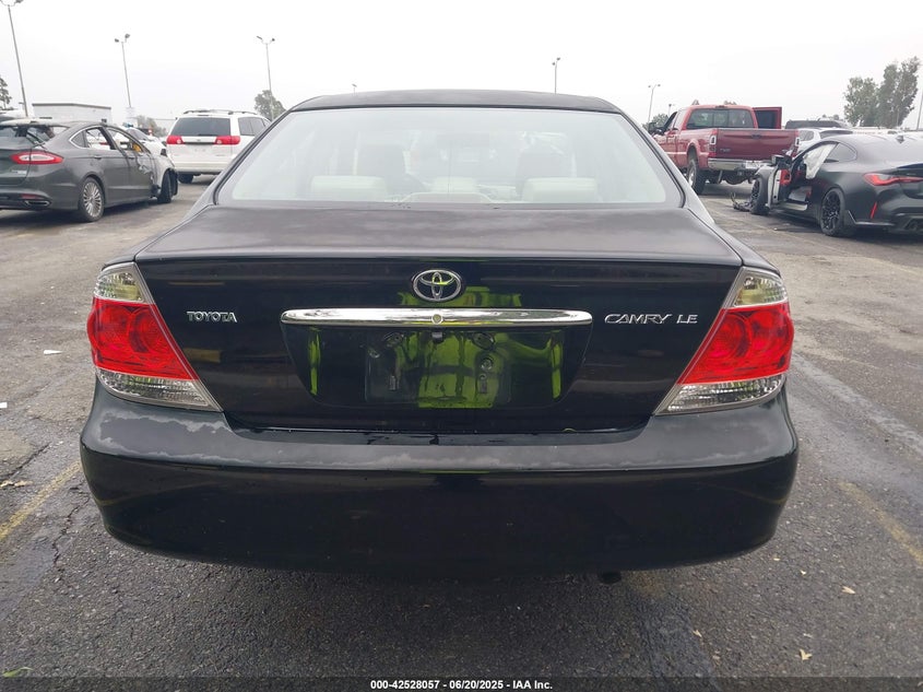 2006 TOYOTA CAMRY VIN: JTDBE32KX63044296