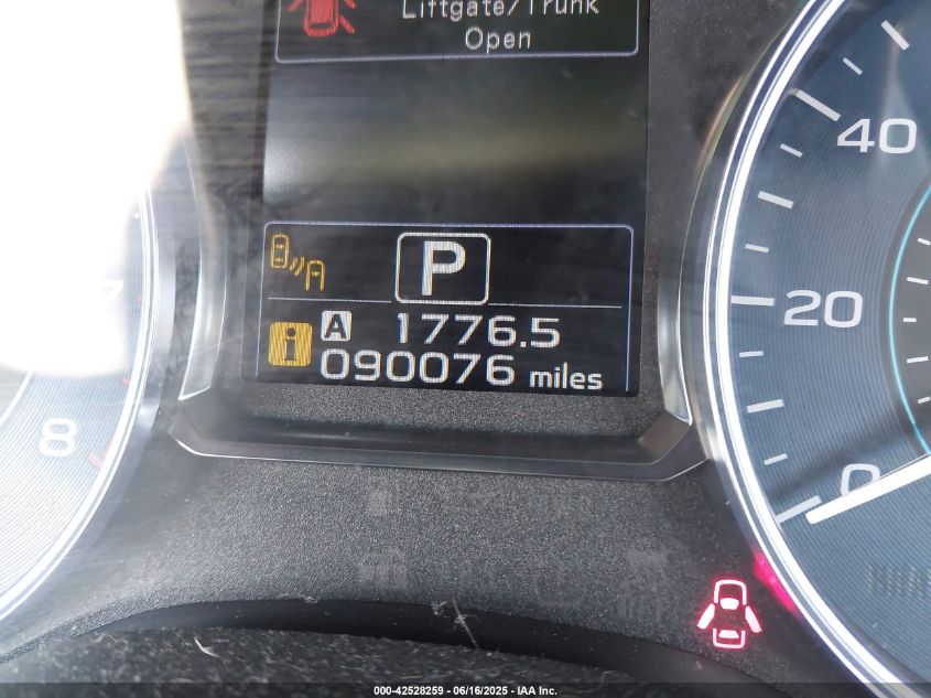 2017 Subaru Crosstrek 2.0I Limited VIN: JF2GPALC4HH234355 Lot: 42528259