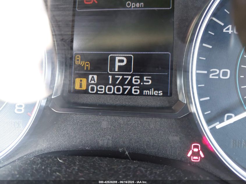 2017 Subaru Crosstrek 2.0I Limited VIN: JF2GPALC4HH234355 Lot: 42528259