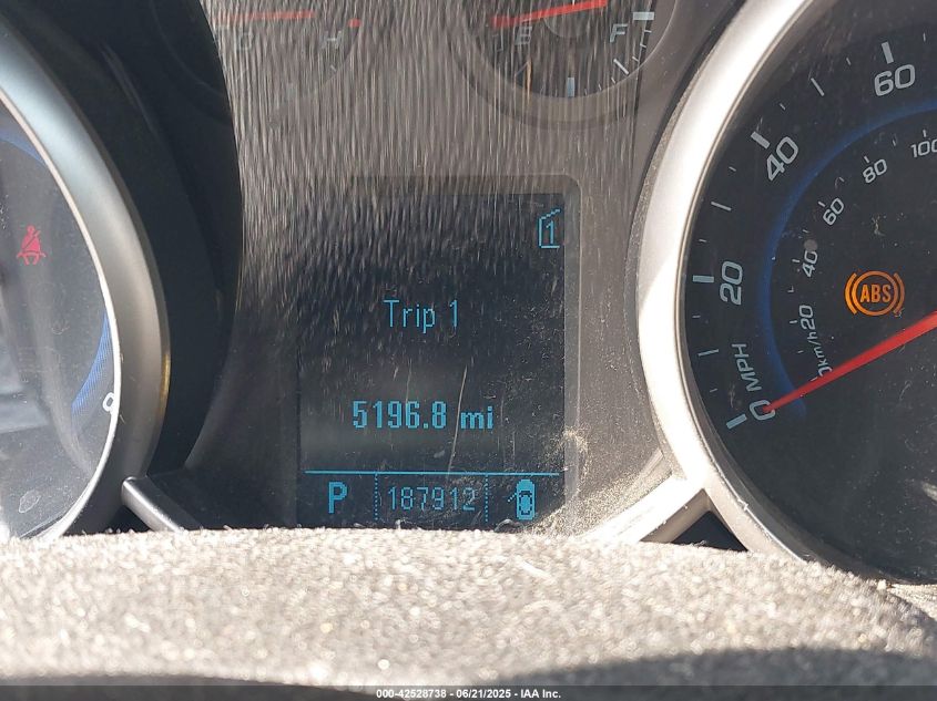 2011 Chevrolet Cruze VIN: 1G1PF5F94B7261771 Lot: 42528738