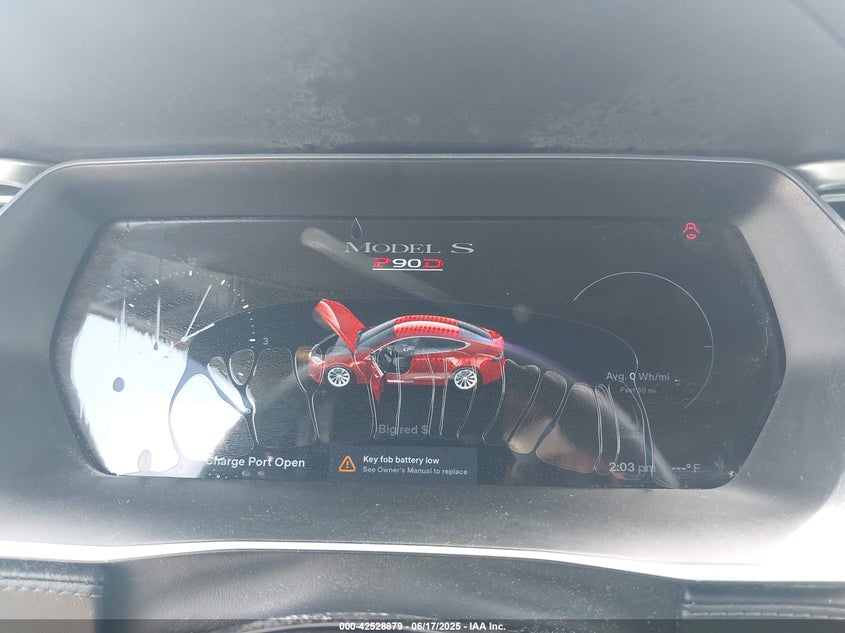 2016 Tesla Model S 90D/P100D/P85D/P90D VIN: 5YJSA1E45GF157302 Lot: 42528879