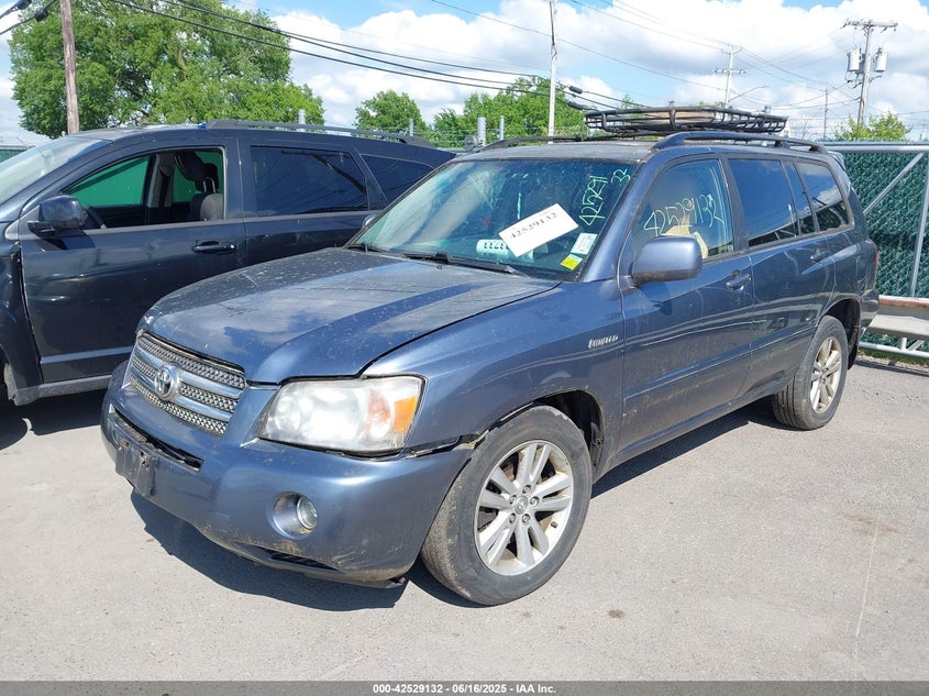 2006 TOYOTA HIGHLANDER HYBRID VIN: JTEEW21A560012012