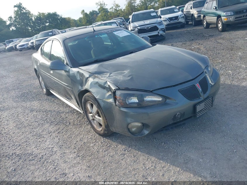 2005 Pontiac Grand Prix grey sedan gasoline 2G2WP522151277788 photo #1