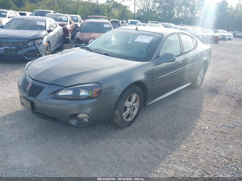 2005 Pontiac Grand Prix grey sedan gasoline 2G2WP522151277788 photo #3