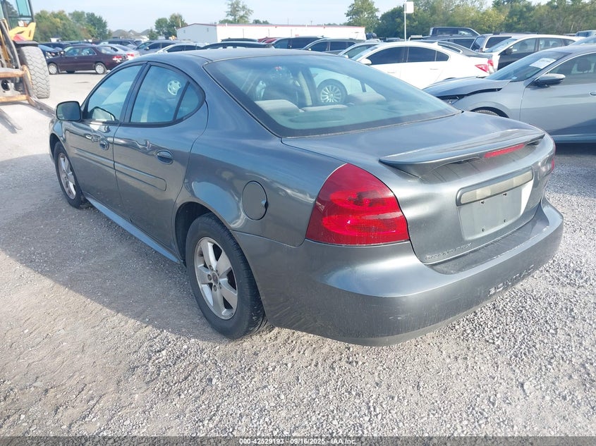 2005 Pontiac Grand Prix grey sedan gasoline 2G2WP522151277788 photo #4