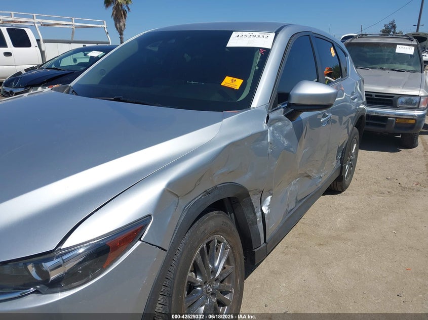 2021 Mazda Cx-5 2.5 Touring Grey Lot 111042529332 Vin JM3KFBCM4M0340380