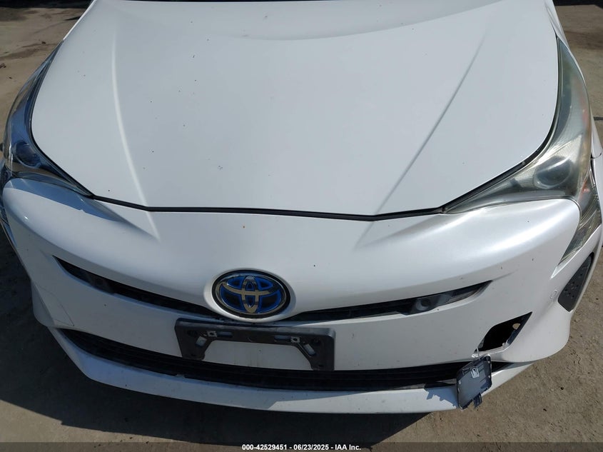 2017 TOYOTA PRIUS VIN: JTDKARFU4H3051922