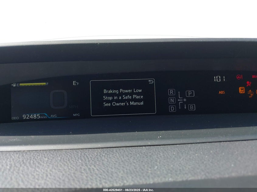 2017 TOYOTA PRIUS VIN: JTDKARFU4H3051922