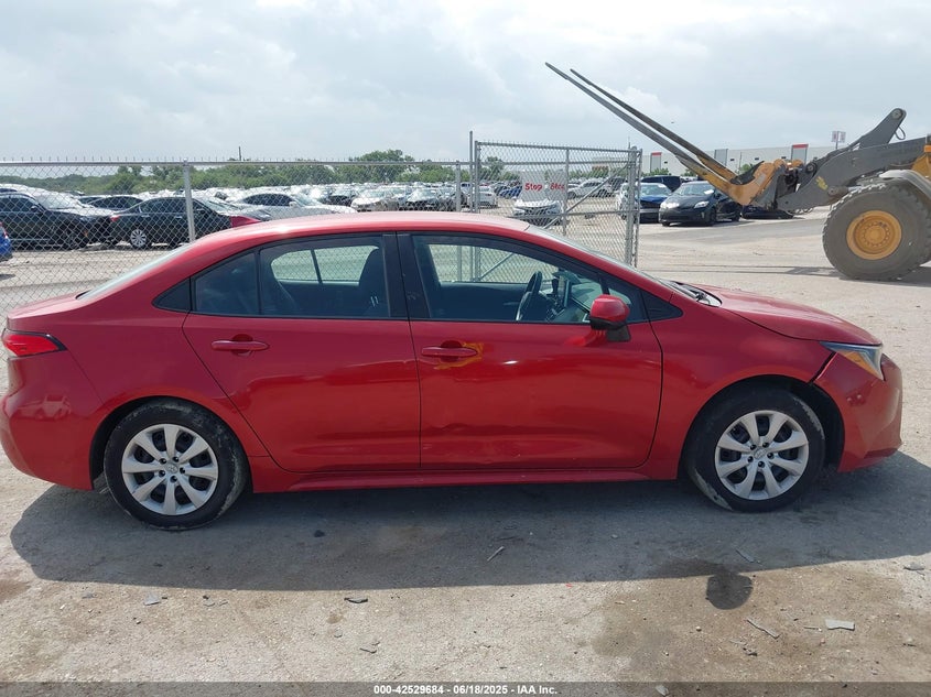 2020 Toyota Corolla Le VIN: 5YFEPRAE2LP123079 Lot: 42529684