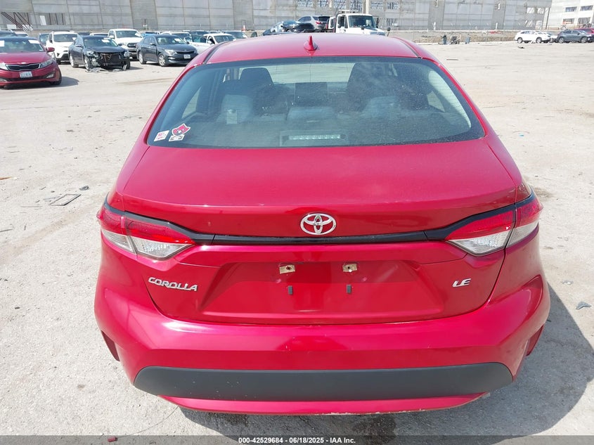 2020 Toyota Corolla Le VIN: 5YFEPRAE2LP123079 Lot: 42529684