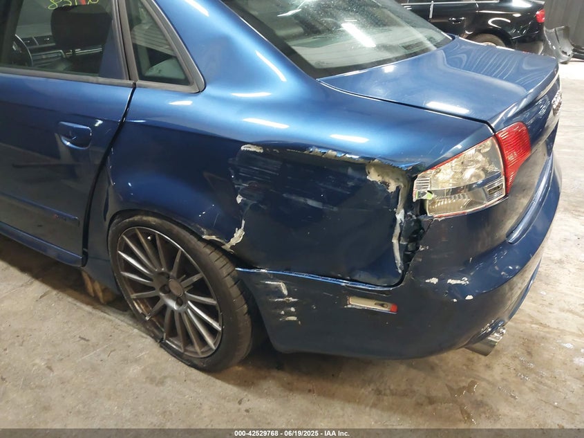 2008 Audi A4 2.0T/2.0T Special Edition VIN: WAUEF78E48A136678 Lot: 42529768