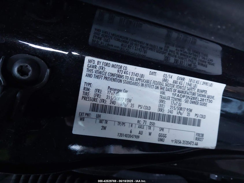 2014 FORD FOCUS TITANIUM - 1FADP3N28EL281730