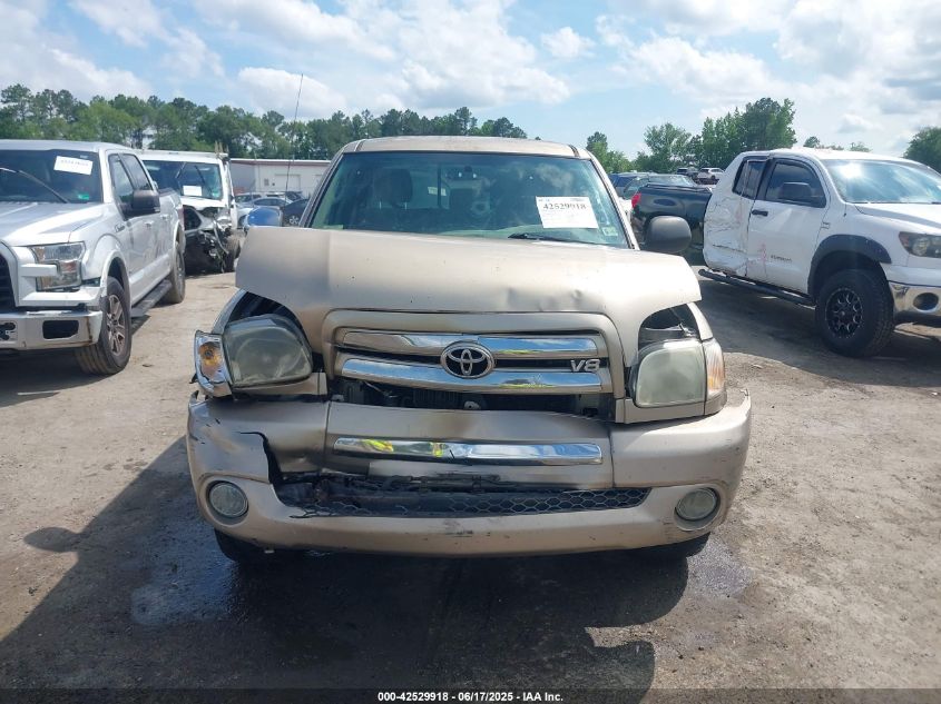 2005 Toyota Tundra Sr5 V8 VIN: 5TBRT34145S460178 Lot: 42529918