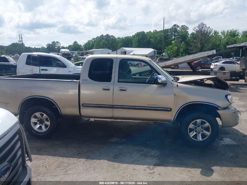 2005 Toyota Tundra Sr5 V8 VIN: 5TBRT34145S460178 Lot: 42529918